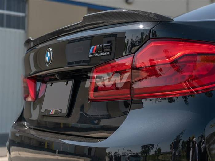RW Carbon - BMW G30 F90 CS Style Carbon Fiber Trunk Spoiler bmwf9011