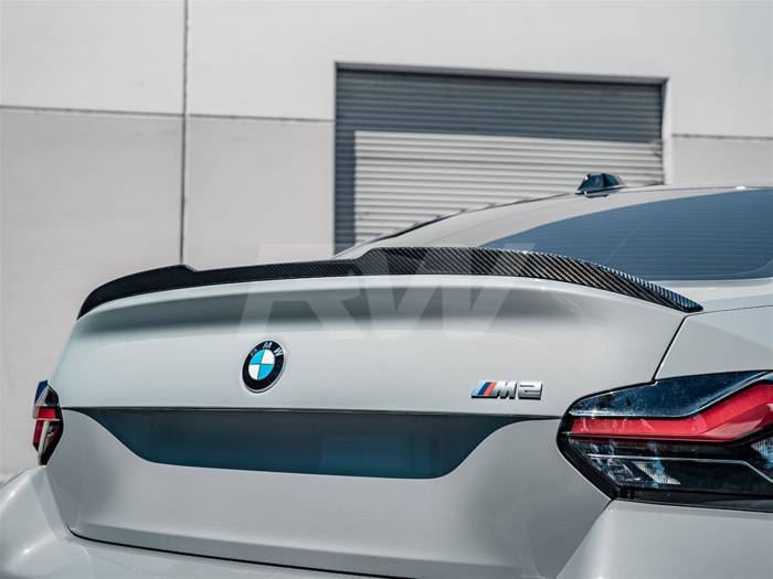RW Carbon - BMW G42 G87 M2 DTM Carbon Fiber Trunk Spoiler bmwg4202