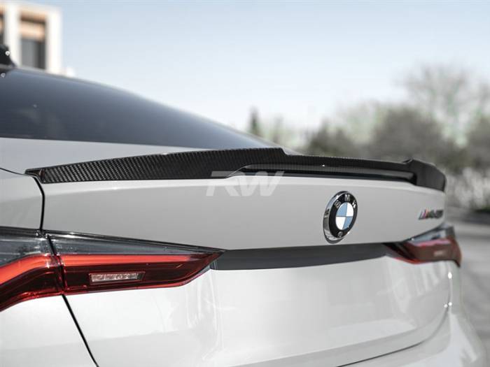 RW Carbon - BMW G22 G82 Coupe M4 Style CF Trunk Spoiler bmwg2201