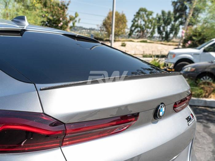 RW Carbon - BMW G06 X6 F96 X6M M Style CF Trunk Spoiler bmwg06003