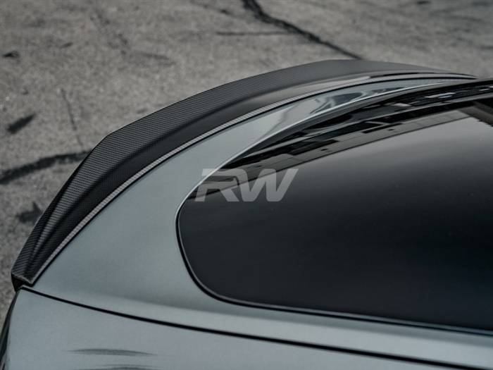 RW Carbon - Mercedes W167 GLE Coupe Carbon Fiber Trunk Spoiler mercw16701