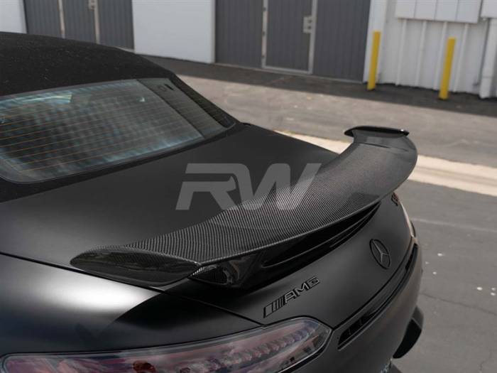 RW Carbon - Mercedes R190 GT GTS GTC GTR Carbon Fiber Roadster Wing mercc19012