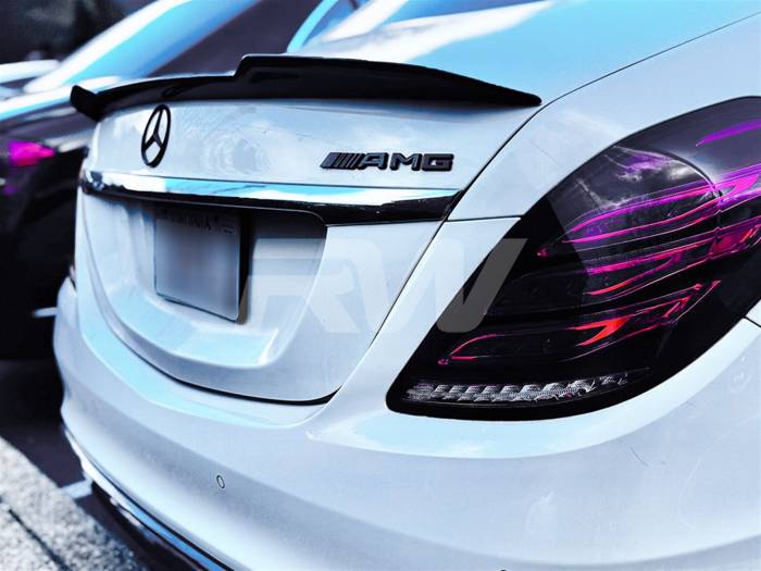 RW Carbon - Mercedes W222 DTM Carbon Fiber Trunk Spoiler mercw22205