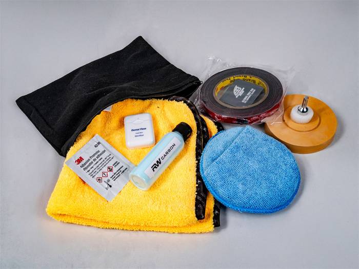 RW Carbon - RW Carbon Trunk Spoiler Install Kit installkit01