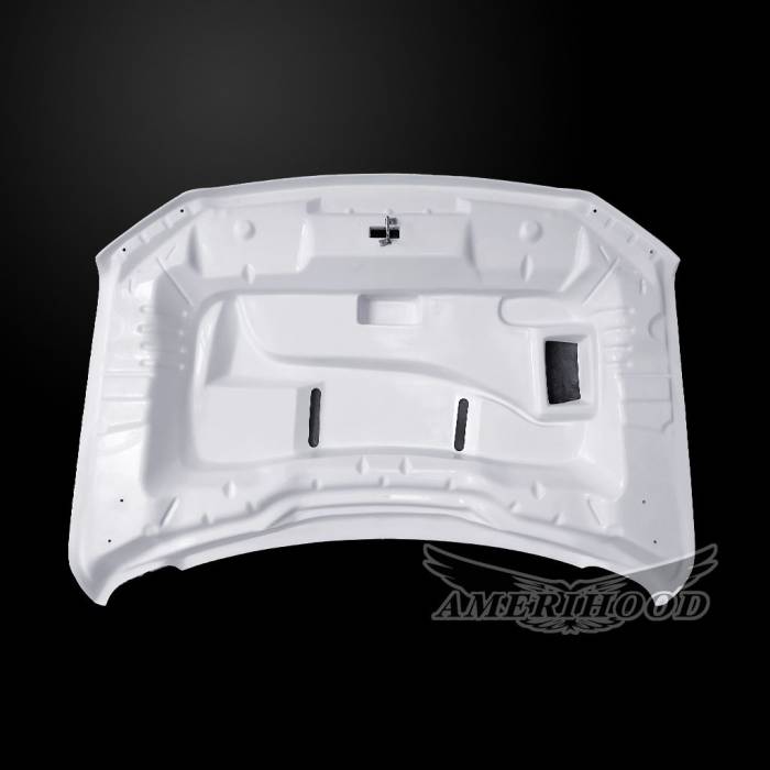 AmeriHood Fiberglass - Ford F-150 Type E AmeriHood Body Kit- Ram Air Hood F1521AHTEFHW