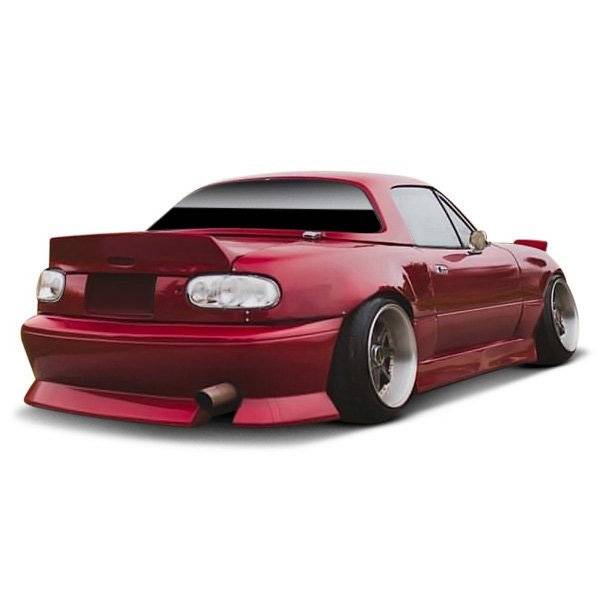 KBD Urethane - Mazda Miata Deuce Style KBD Urethane Rear Body Kit Bumper 37-6071