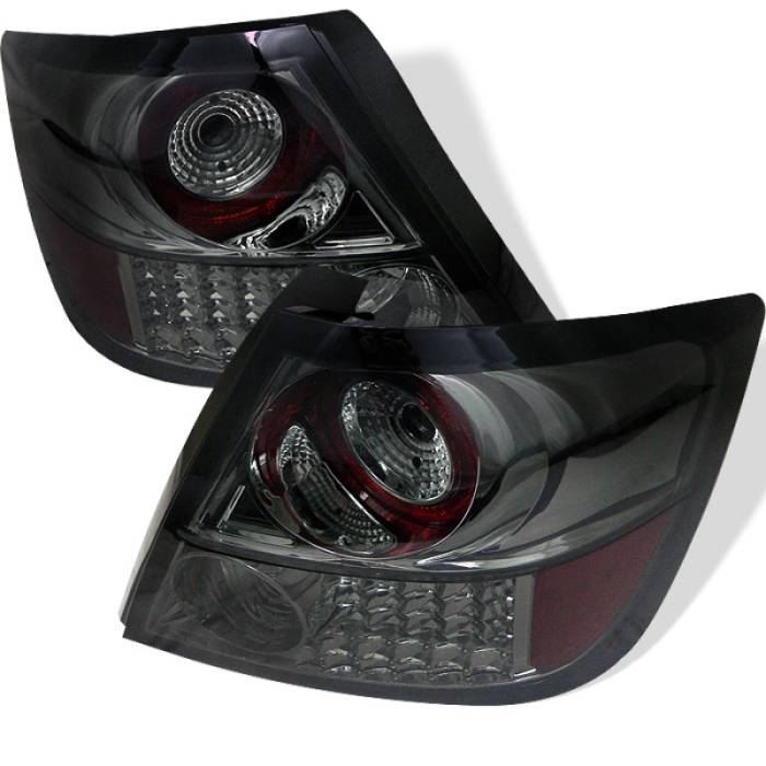 Spyder - Spyder Scion TC 05-10 LED Tail Lights Smoke ALT-YD-TSTC04-LED-SM