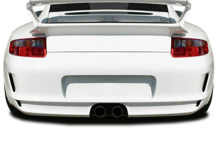 Duraflex - Porsche 997 GT3 RS Look Duraflex (Single Hole) Rear Body Kit Bumper 120357