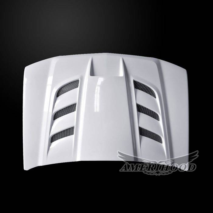 AmeriHood Fiberglass - Chevrolet Silverado 1500 VIP AmeriHood Ram Air Hood CS03AHVIPFHW