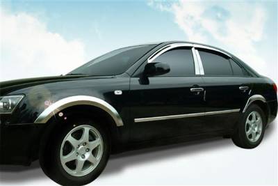 Jeep Wrangler Putco Window Trim Accents - 97503