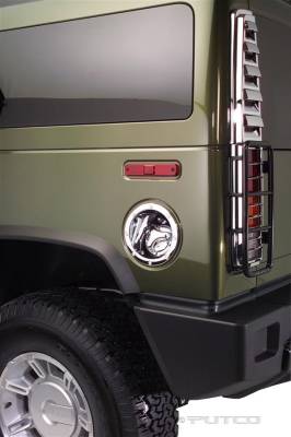 Hummer H2 Putco Fuel Tank Door Cover - 400930