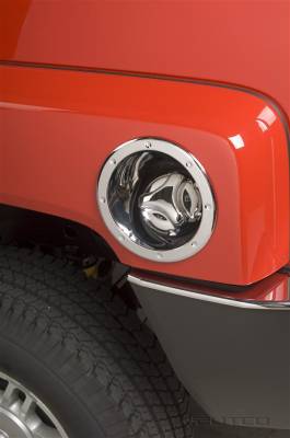 Hummer H3 Putco Fuel Tank Door Cover - 400931