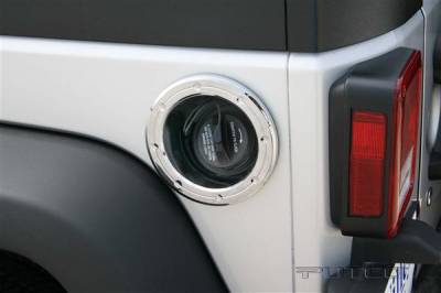 Jeep Wrangler Putco Fuel Tank Door Cover - 400939