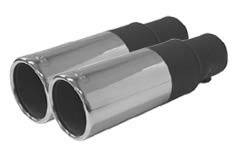 BMW 3 Series 4DR Remus Dual Exhaust Tips - Round - 0003 04