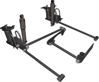Rear Air Bag Suspension Kit - Gen I - 75612