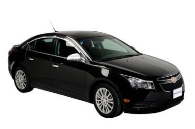 Putco - Chevrolet Cruze Putco Element Chrome Window Visors - 480601 - Image 2