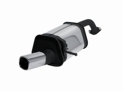 Mazda 323 Remus Rear Silencer with Exhaust Tip - Square - 456102 0501