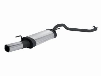 Volkswagen Golf Remus Rear Silencer with Exhaust Tip - Square - 954098 0501