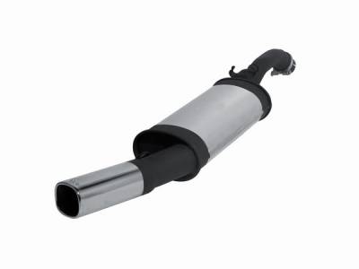 Volkswagen Golf Remus Rear Silencer with Exhaust Tip - Square - 952083 0501