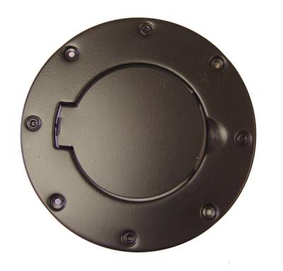 Rugged Ridge Gas Tank Filler Cover - Black - 11229-01