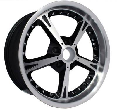 Euro Styles - 820 Silver Black With Polished Lip - Image 3