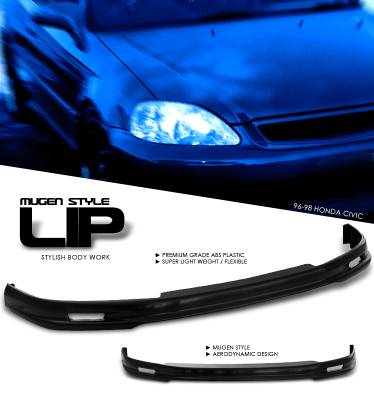 Honda Civic Option Racing Bumper Lip - Mugen Style - 38-20120