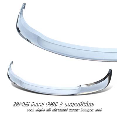 Ford F150 Option Racing Upper Bumper Pad - 65-18177