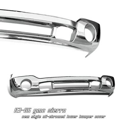 GMC Sierra Option Racing Lower Bumper Cover - 65-19197