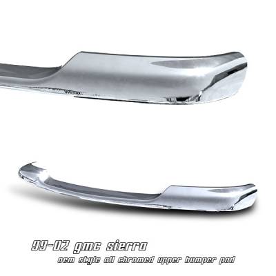 GMC Sierra Option Racing Upper Bumper Pad - 65-19199