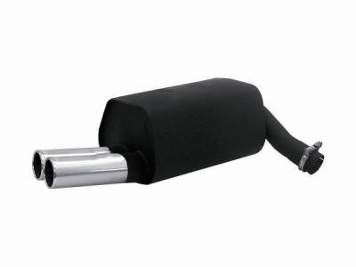 Volvo XC90 Remus Rear Silencer with Dual Exhaust Tips - Round - 977003 0504