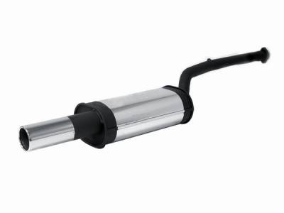 BMW 3 Series Remus Rear Silencer with Exhaust Tip - Round - 084088 0505