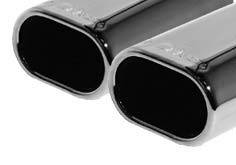 BMW 7 Series Remus Rear Silencer with Dual Exhaust Tips - Oval - 089202 0534