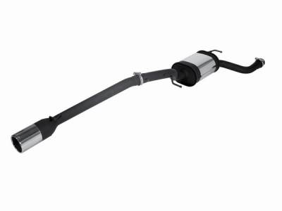 Mazda Tribute Remus Rear Silencer with Exhaust Tip - Round - 456104 0587