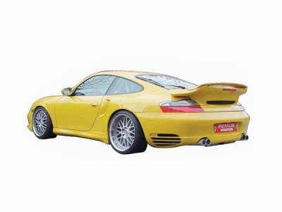 Porsche 911 Remus Rear Silencer Left & Right System with Side Dual Exhaust Tips - 689003 1506