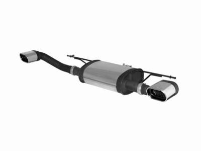 BMW X5 Remus Rear Silencer with Left & Right Sides - Angled - 089307 1549