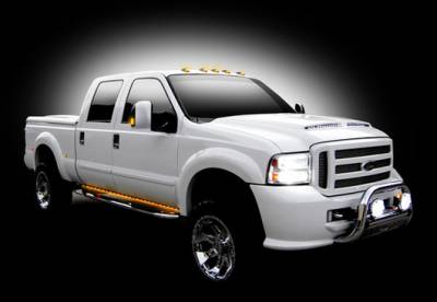 Recon 48 Inch Big Rig LED Running Light Body Kit in Amber - 26413