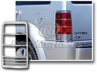 Dodge Nitro Restyling Ideas Taillight Bezel - Chrome - 26868