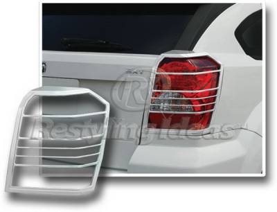 Dodge Caliber Restyling Ideas Taillight Bezel - Chrome - 26870