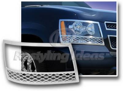 Chevrolet Tahoe Restyling Ideas Headlight Cover - 62805