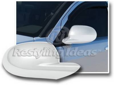 Dodge Caliber Restyling Ideas Mirror Cover - Chrome ABS - 67325