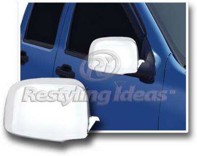 Chevrolet Silverado Restyling Ideas Mirror Cover - Chrome ABS - 67332