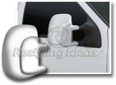 Ford Excursion Restyling Ideas Mirror Cover - Chrome ABS - 67335