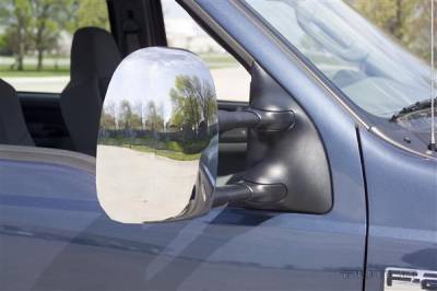 Ford F350 Superduty Putco Mirror Overlays - 401114