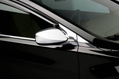 Hyundai Elantra Putco Mirror Overlays withOUT LED opening - 401773
