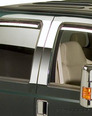 Putco - Ford F250 Superduty Putco Decorative Classic Pillar Posts without Accents - 402621 - Image 1