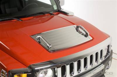 Hummer H3 Putco Chrome Hood Deck Vent - 403506