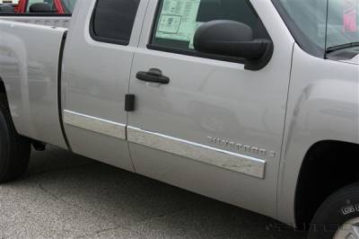 Putco - Chevrolet Silverado Putco Body Side Molding - ABS Plastic - 403689 - Image 2