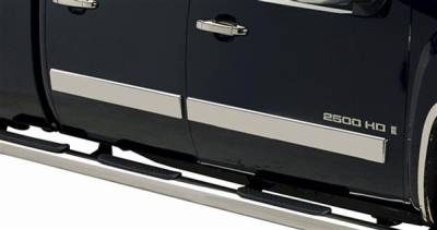 Putco - Chevrolet Silverado Putco Body Side Molding - ABS Plastic - 403689 - Image 3