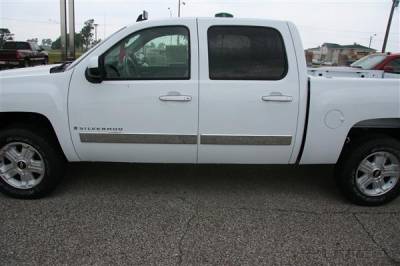 Putco - Chevrolet Silverado Putco Body Side Molding - ABS Plastic - 403693 - Image 2