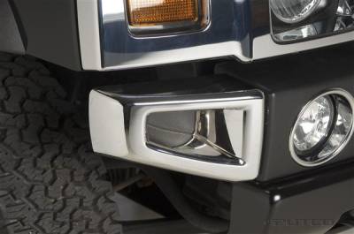 Hummer H2 Putco Chrome Trim Front Bumper Cover - 404205